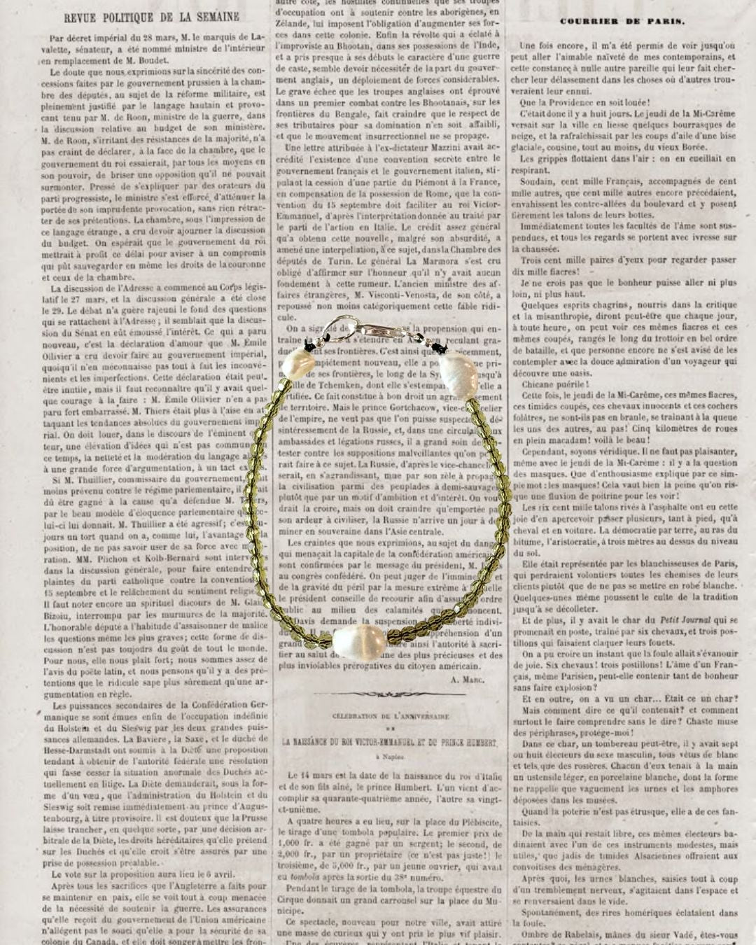 NO2. BRACELET - OLIVE
