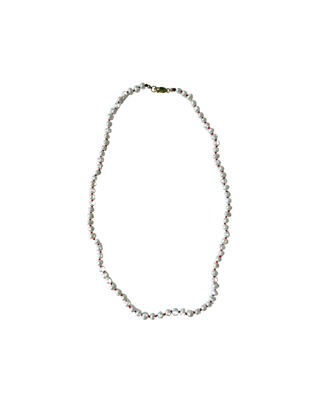NO2. NECKLACE - RED KNOT