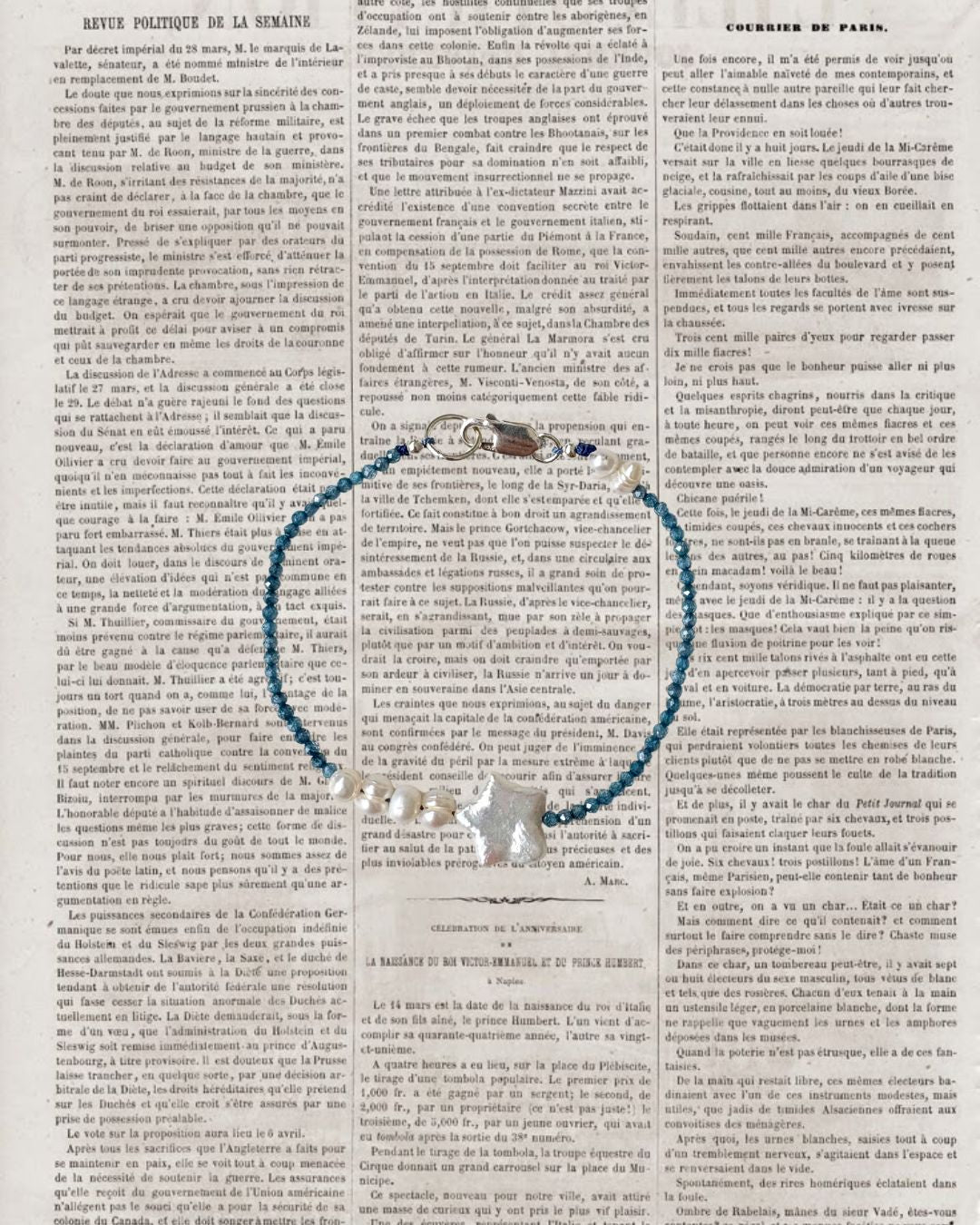 NO2. BRACELET - AQUA 01