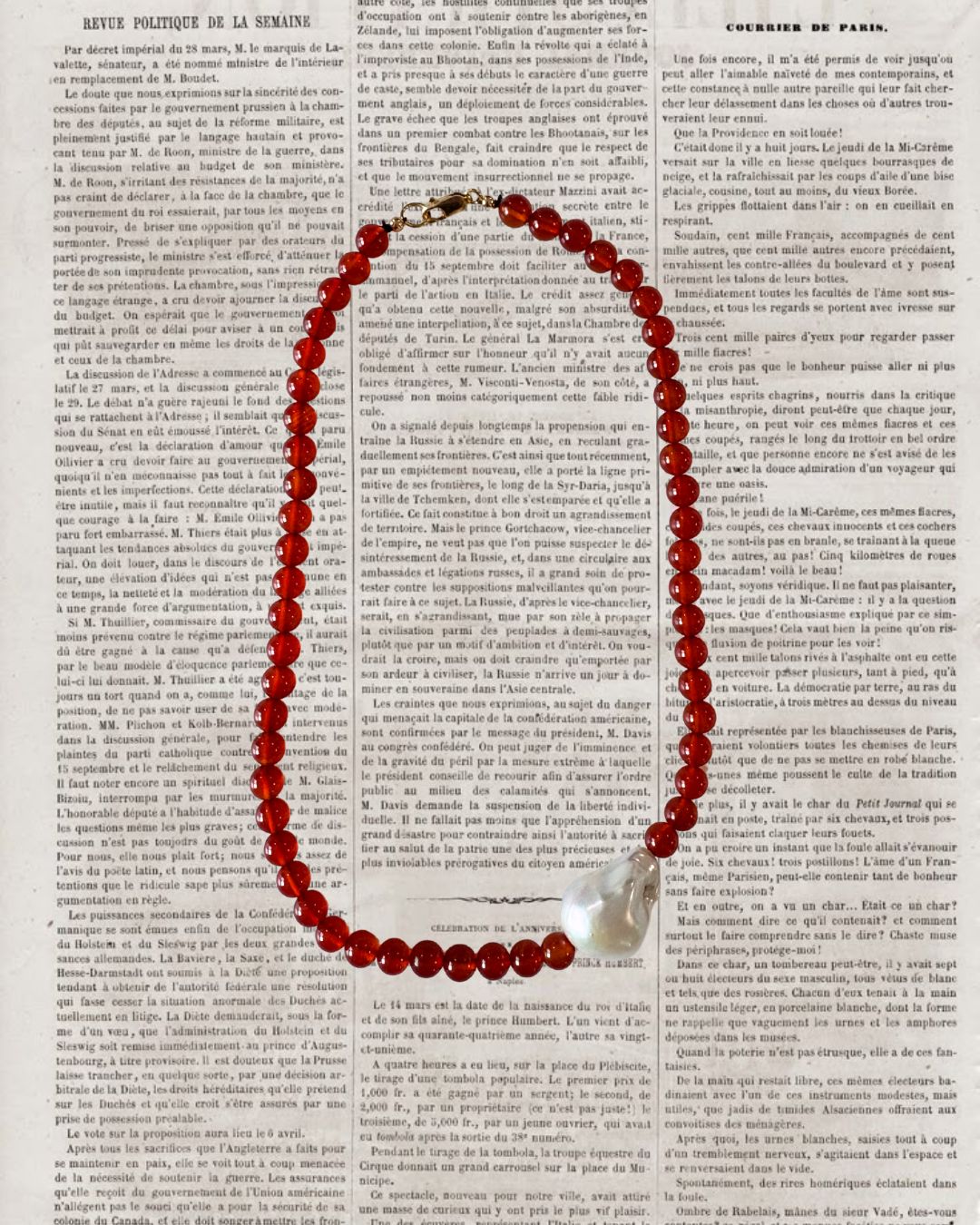 NO2. NECKLACE - AGATE
