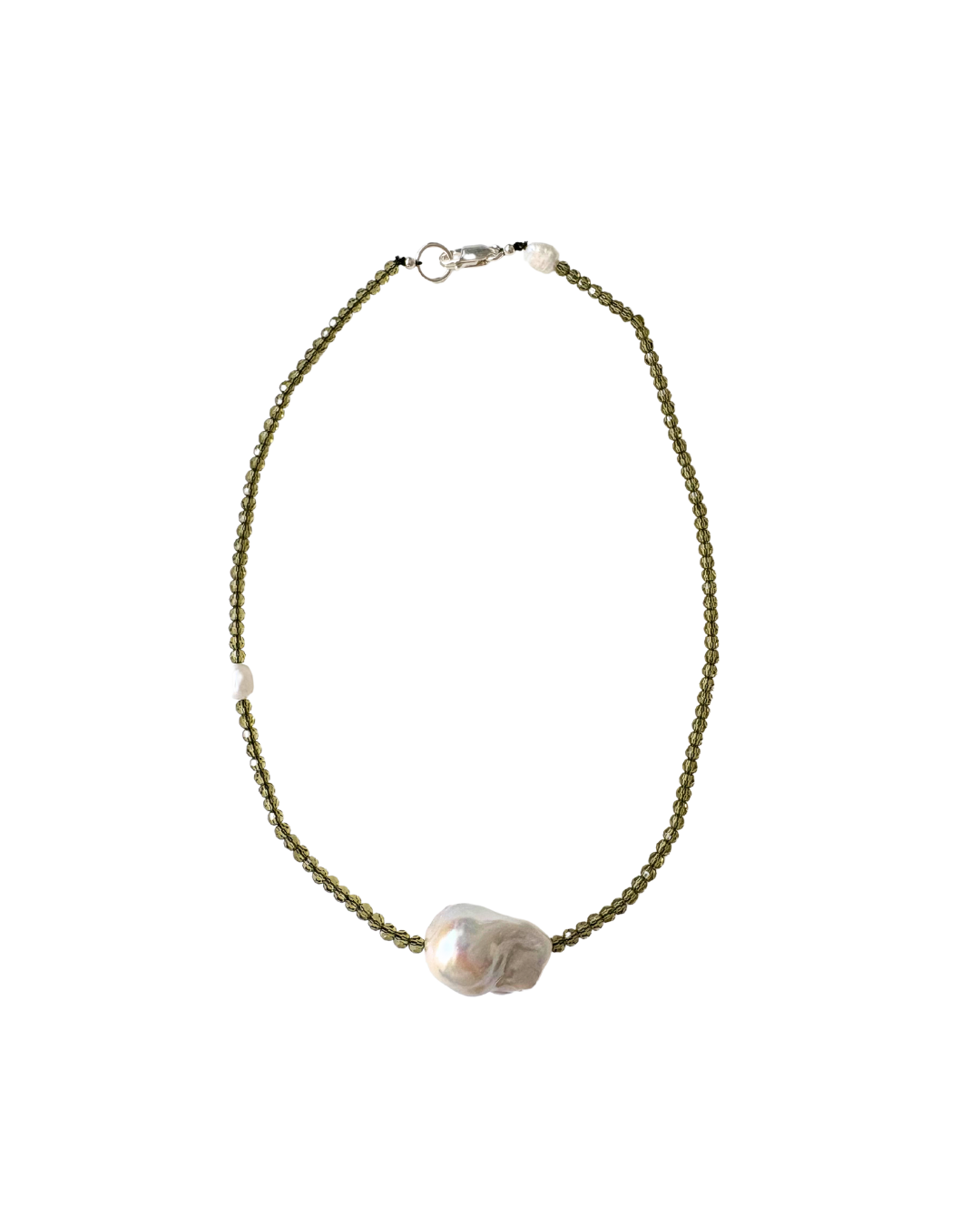 NO2. NECKLACE - OLIVE