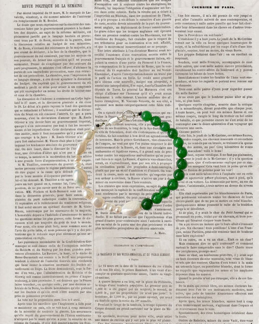 NO2. BRACELET - GREEN JADE