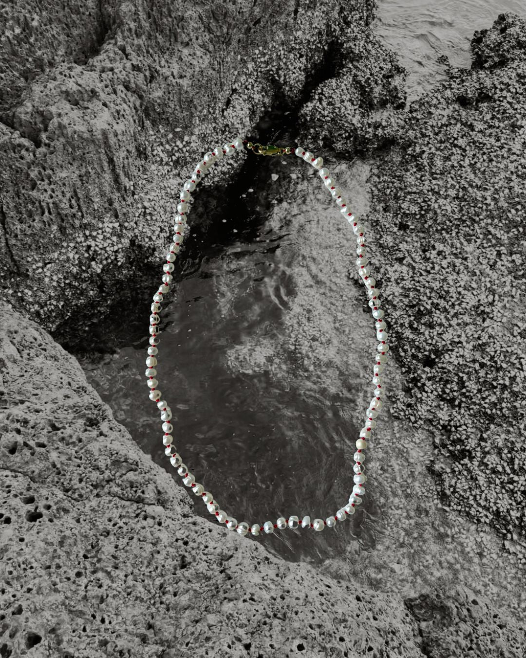 NO2. NECKLACE - RED KNOT